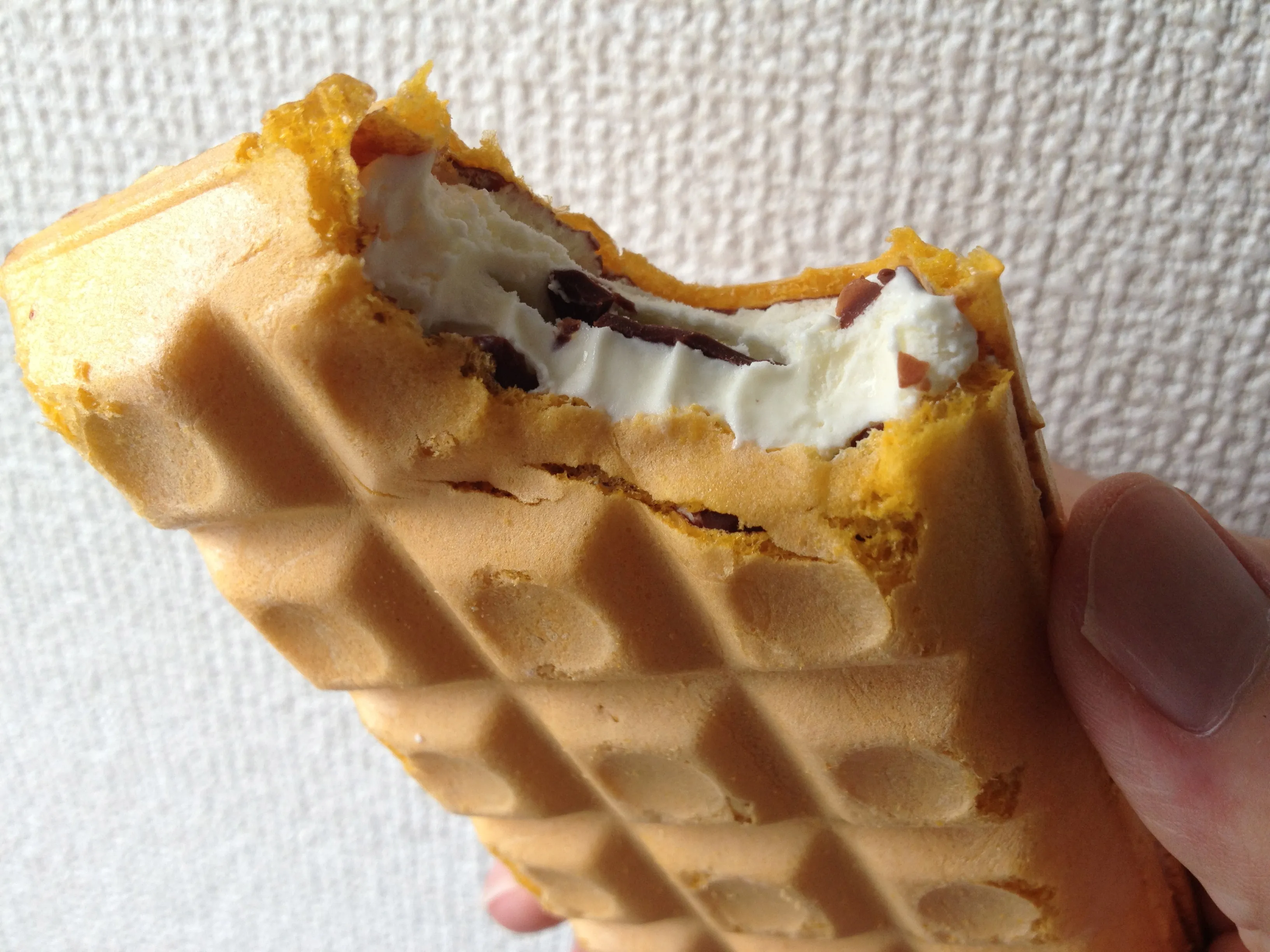 picolé de waffle japonês inovador
