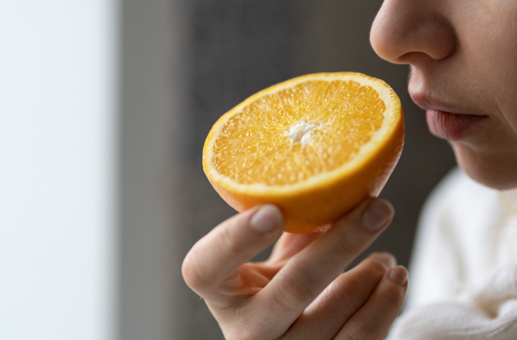 analise sensorial da laranja