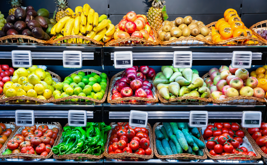 vida util de frutas e verduras