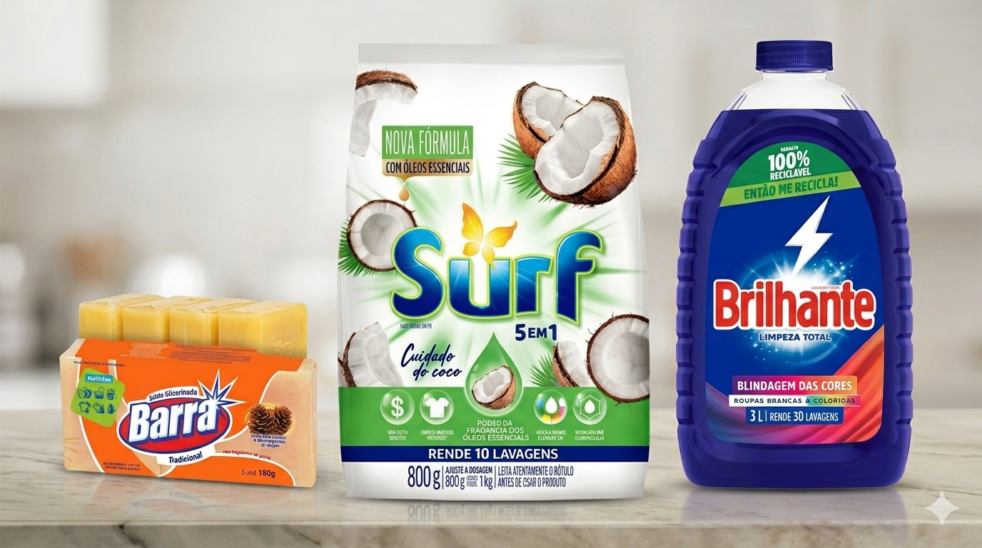 Como desenvolver detergentes